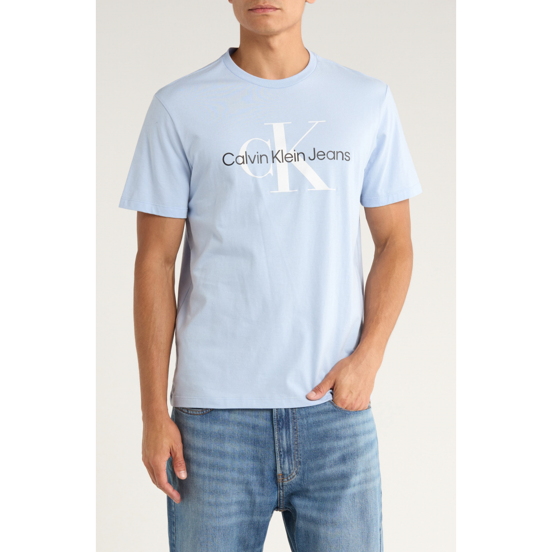 T-shirt 'Monogram Logo Crew Neck' pour Hommes