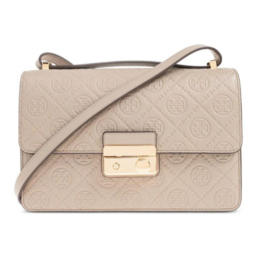 Sac à bandoulière 'Embossed-Logo Flap' pour Femmes