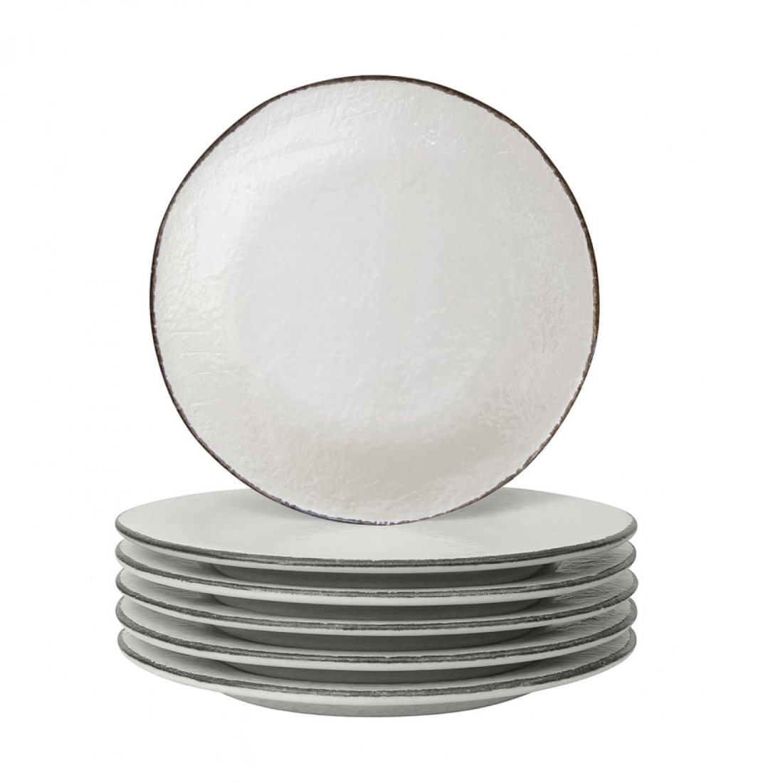 Preta 6Er-Set Milch- Und Obstteller Aus Keramik, 20 Cm