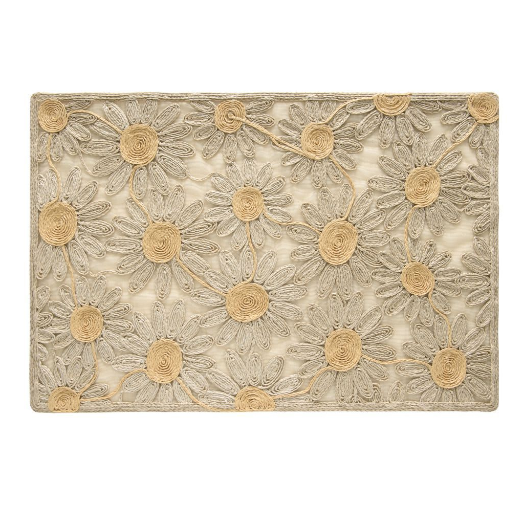 Set De Table Simple Brésil Nature Flores