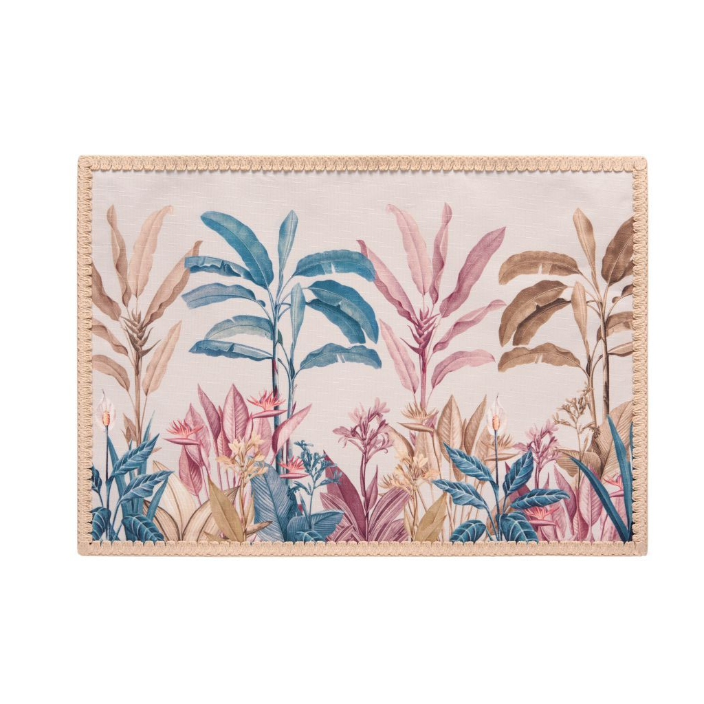 Barbaneira Rectangular Placemat In Fabric 35X50 Cm