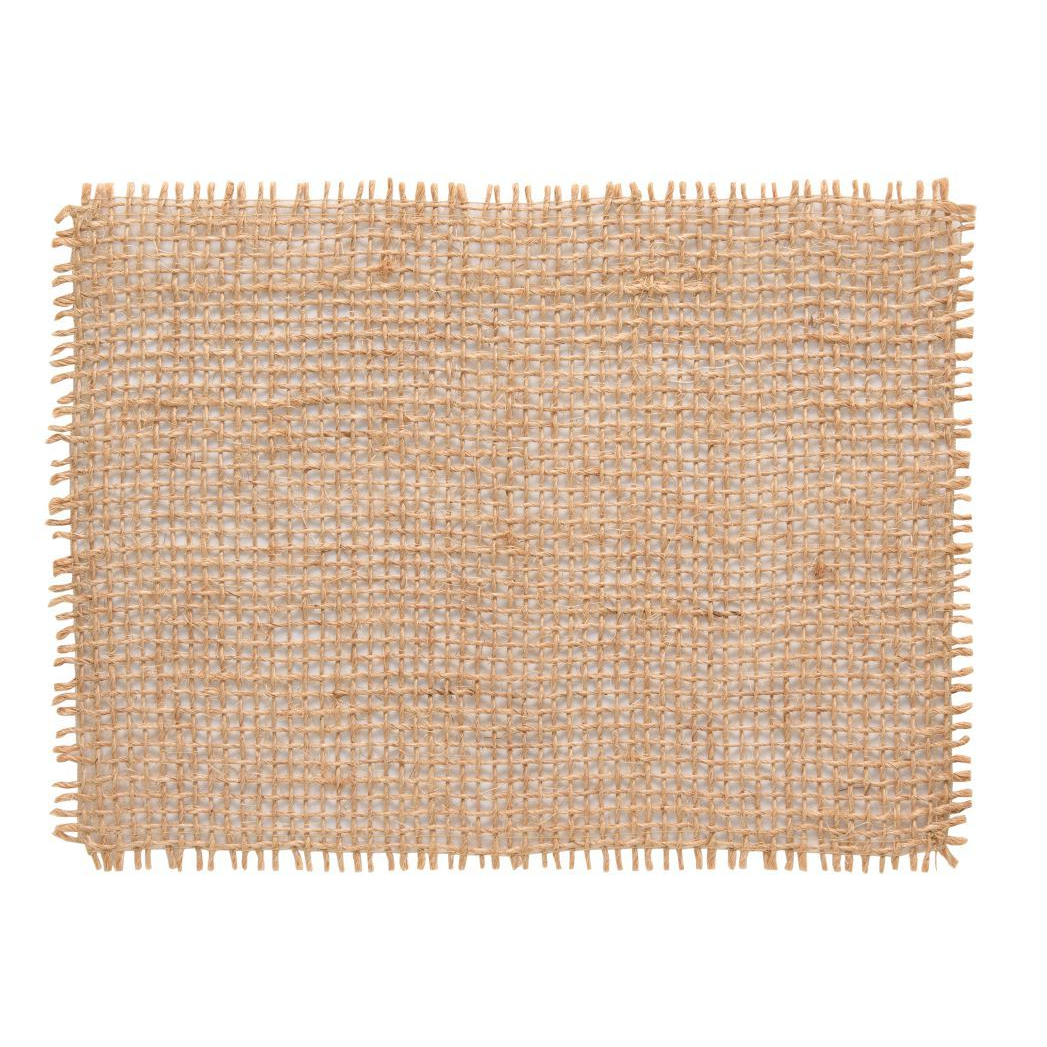 Single Placemat Detroit Rectangular Sisal