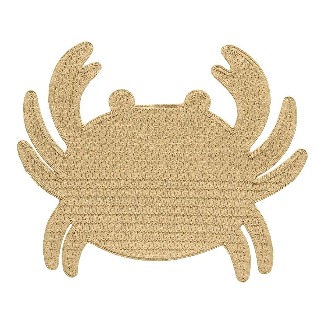 Set De Table Simple Brésil Nature Crabe