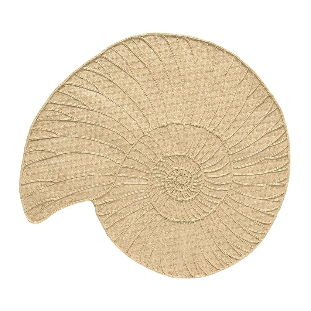 Set De Table Simple Brésil Nature Shell