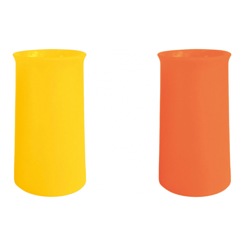 2Er-Set Unzerbrechliche Highball-Gläser Aus Silikon - Stegg - Gialla + Valencia