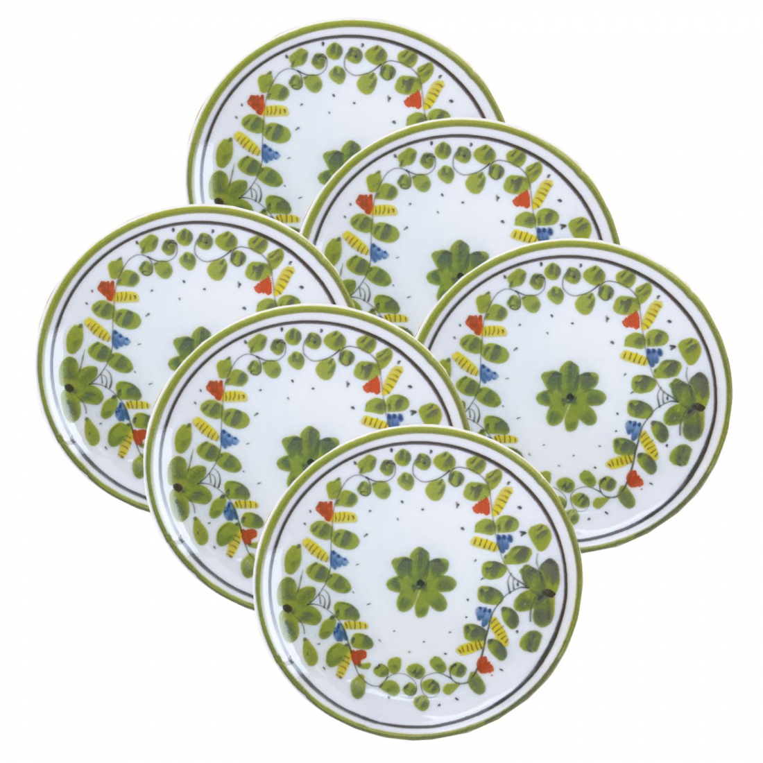 Maritimes 6Er Set Flache Teller 28Cm Genoa