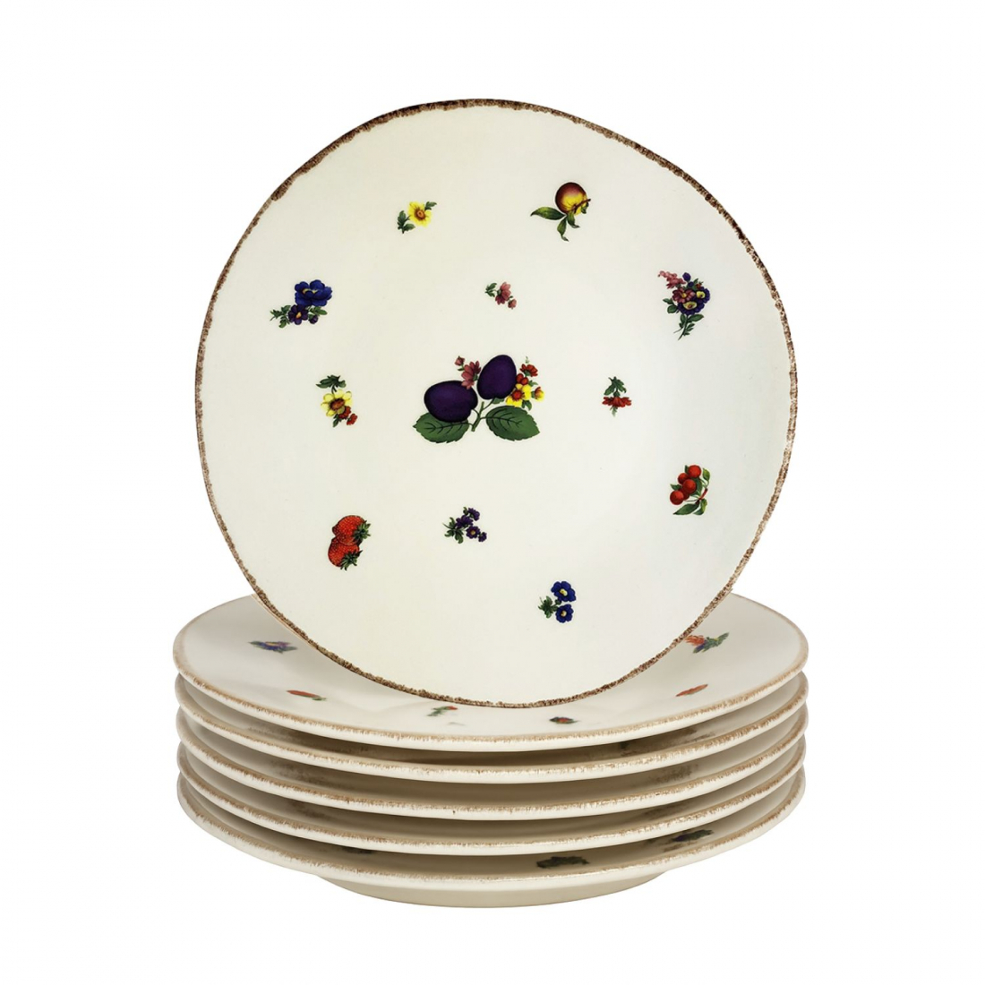 Fruttini 6Er-Set Obstteller