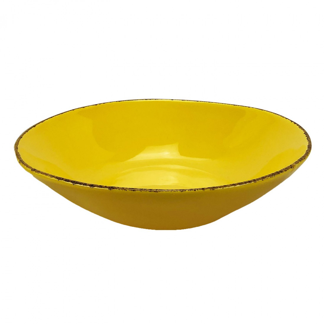 Gelbe Materia Salatschüssel