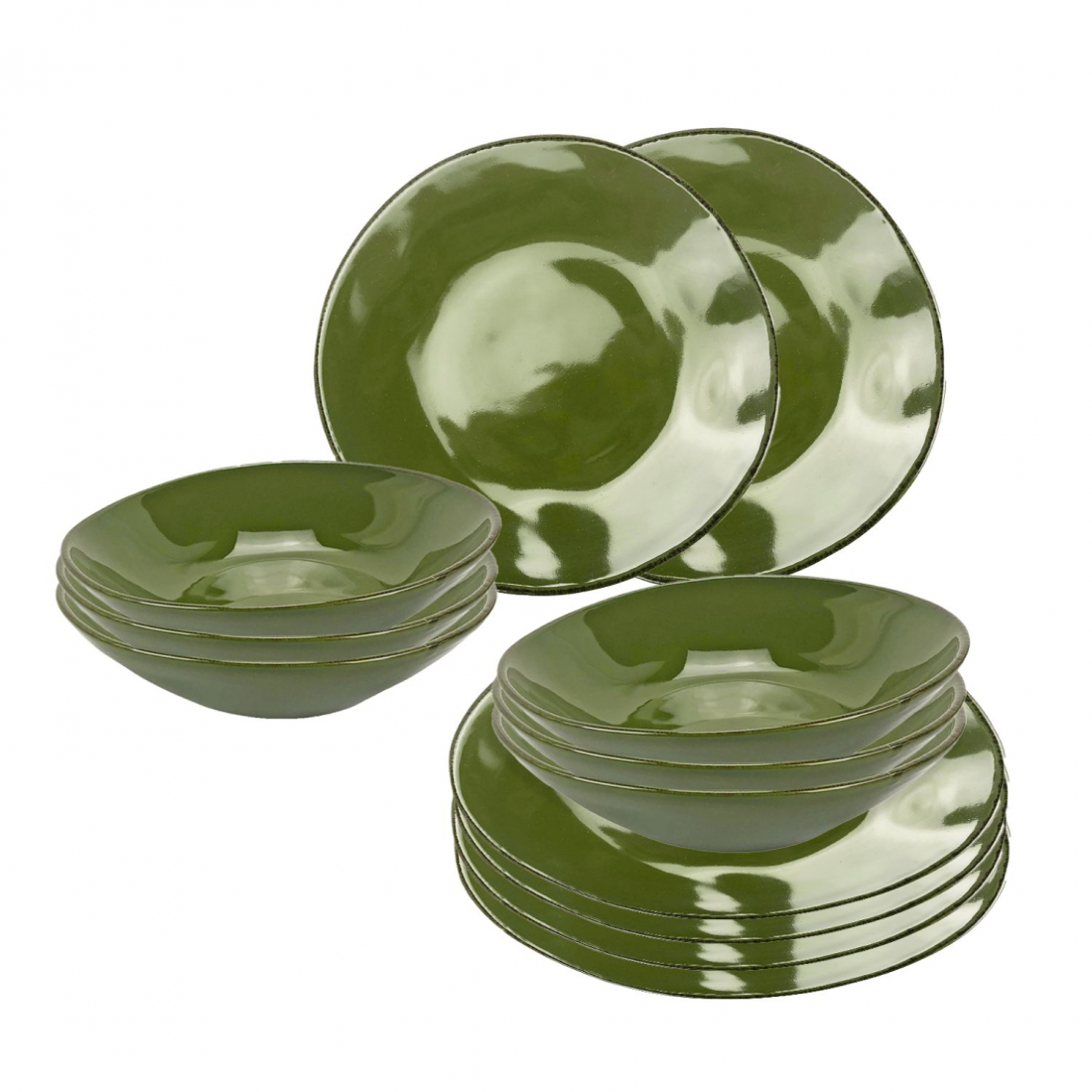 Materia Set Mit 12 Bosco-Tellern