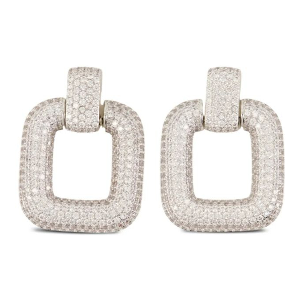 Boucles d'oreilles 'Crystal Square' pour Femmes