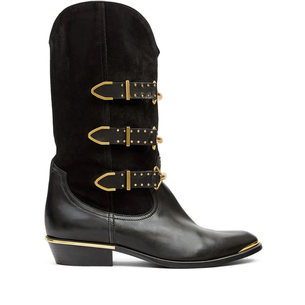 Women's 'Mexia Buckle-Fastening' Cowboy Boots