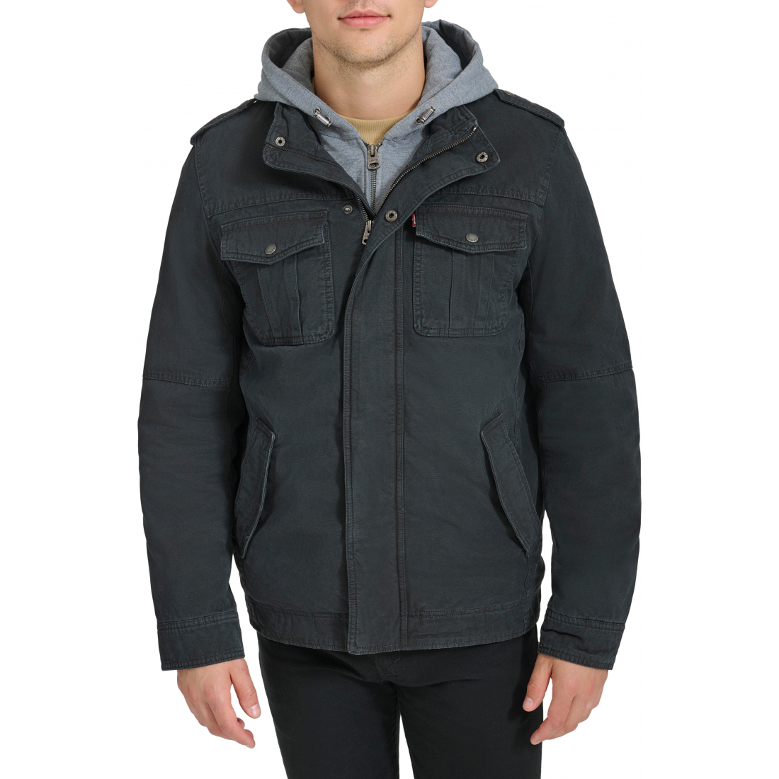 Veste 'Hooded Military' pour Hommes