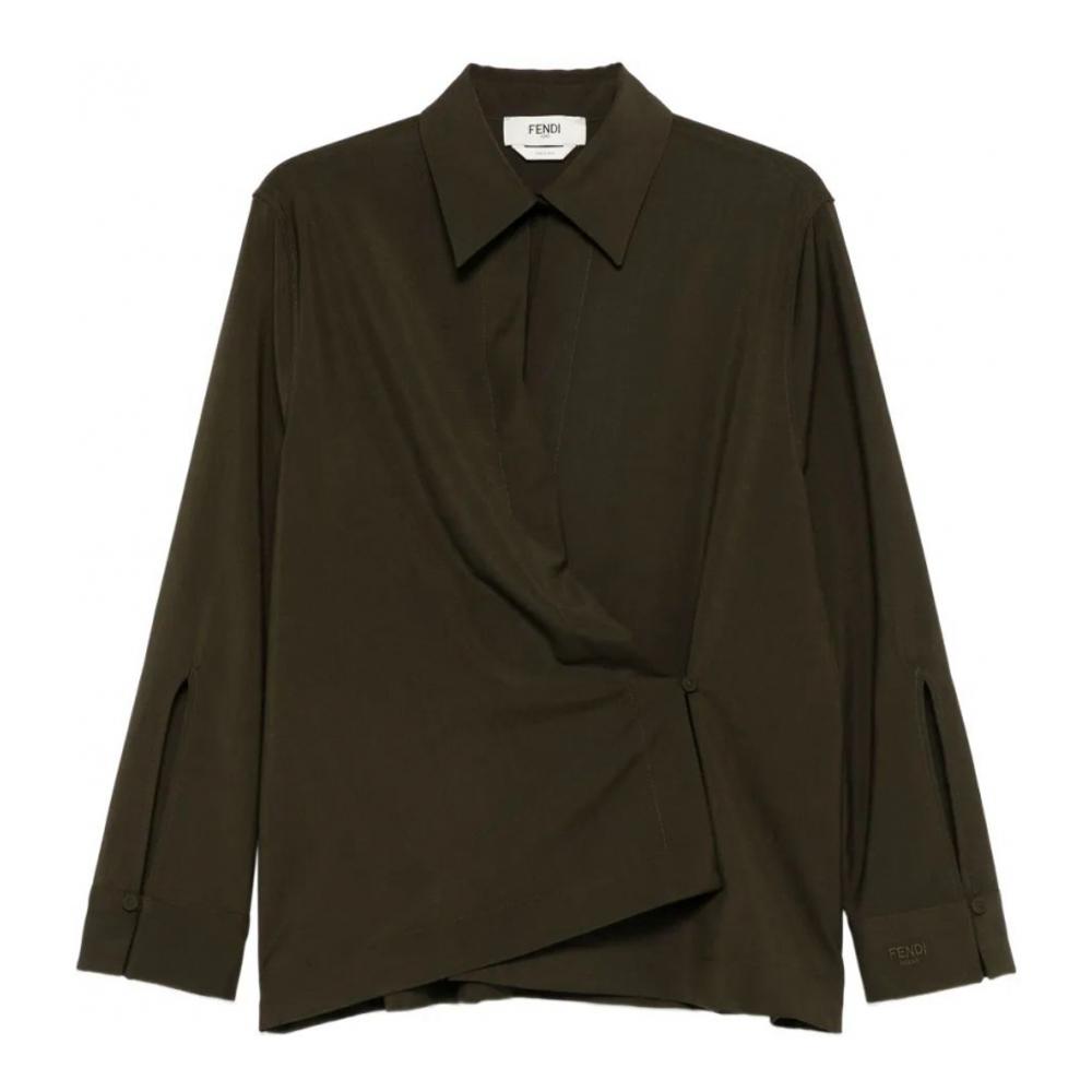 Chemise 'Draped' pour Femmes