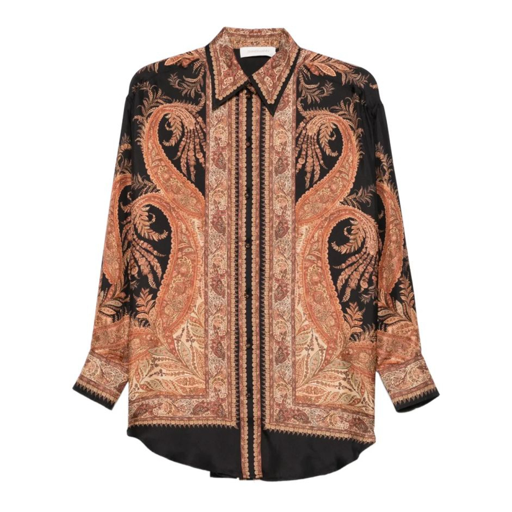 Chemise 'Paisley-Print' pour Femmes
