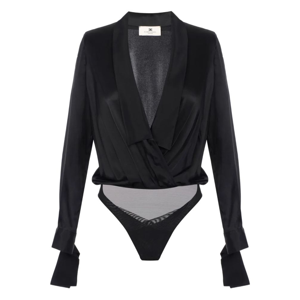 Women's 'Satin Wrap' Bodysuit