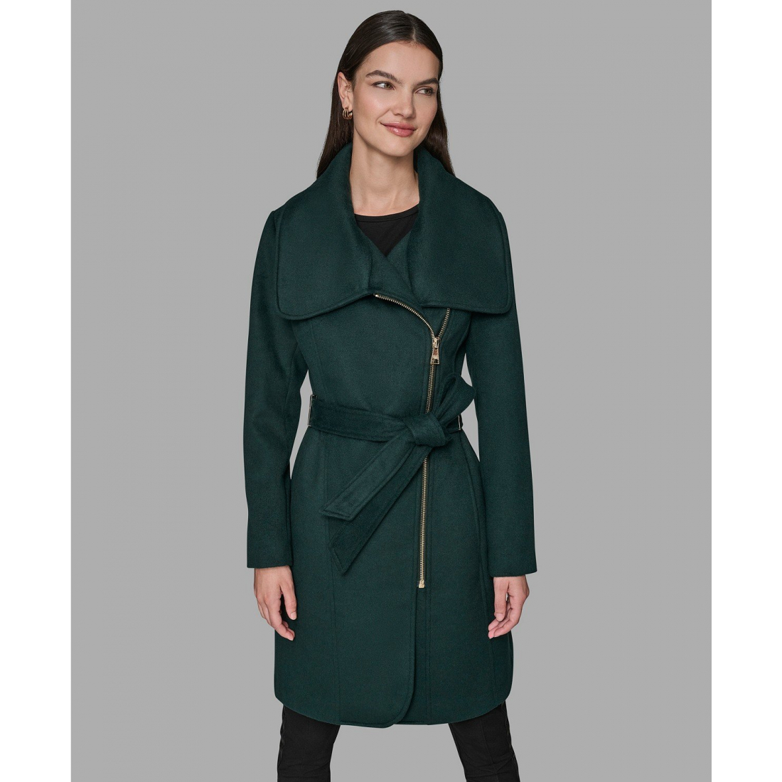 Manteau 'Asymmetrical Wrap Coat' pour Femmes