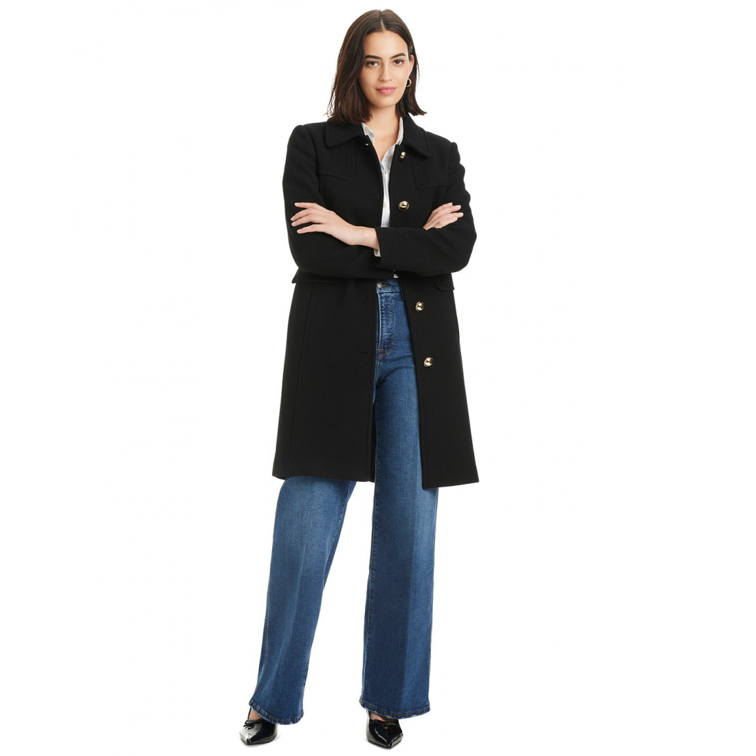 Manteau 'Single-Breasted' pour Femmes