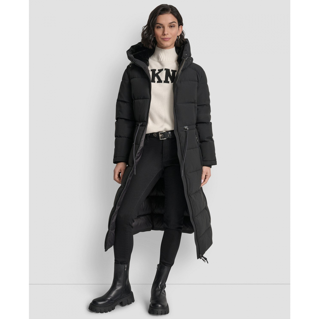 Manteau matelassé 'Hooded Anorak Maxi' pour Femmes