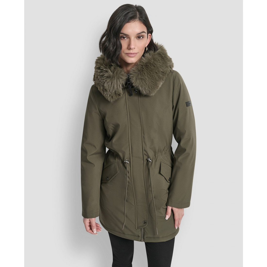 Manteau matelassé 'Trim Hooded Anorak' pour Femmes