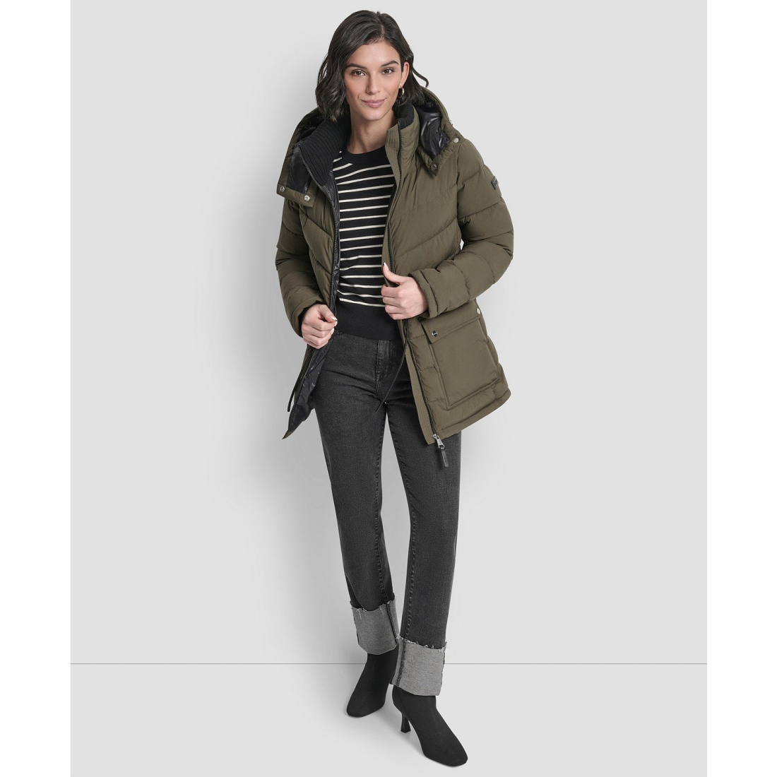 Manteau matelassé 'Shine Hooded Anorak' pour Femmes