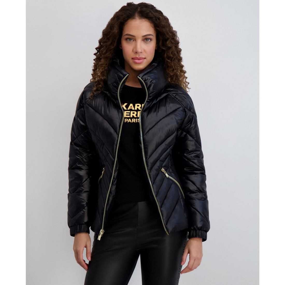 Manteau matelassé 'Pillow-Collar' pour Femmes