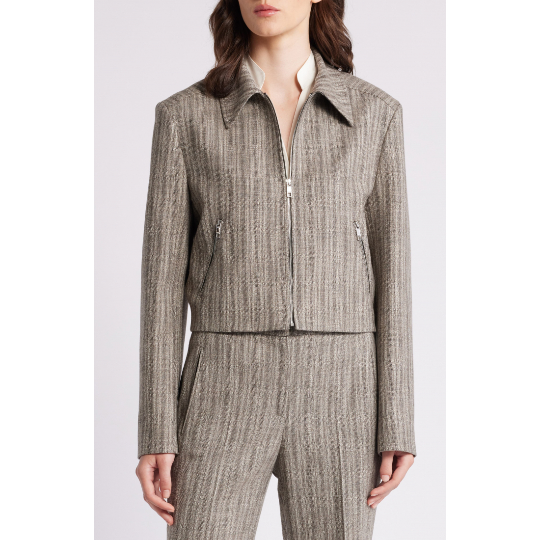 Veste 'Jalerena Zip-Up' pour Femmes