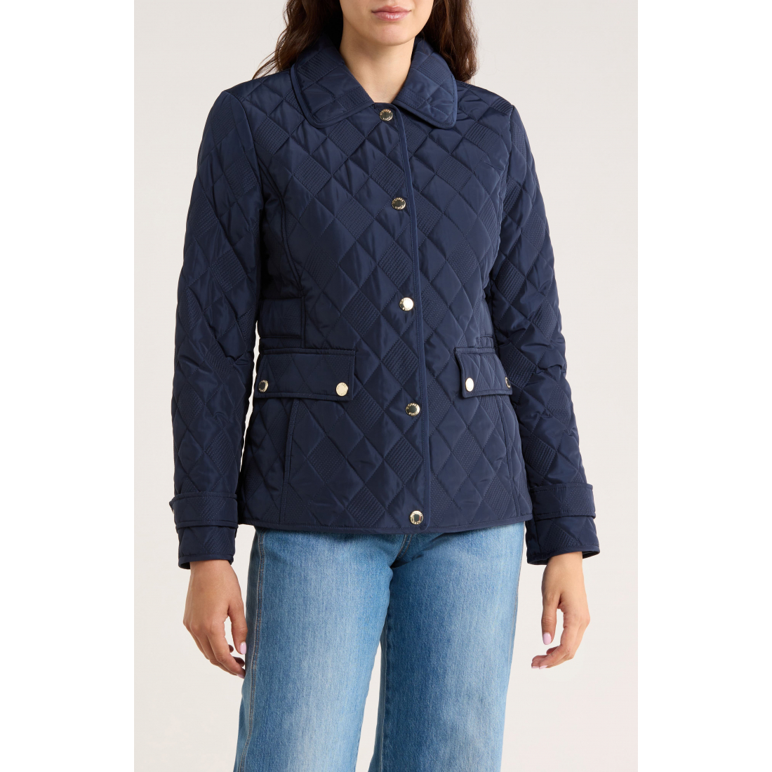 'Diamond' Gesteppte Jacke für Damen