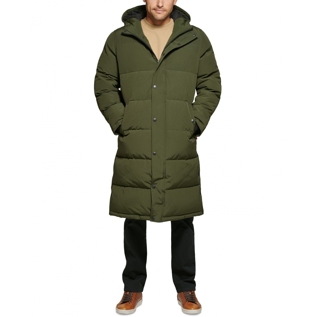 Parka 'Quilted Extra Long' pour Hommes