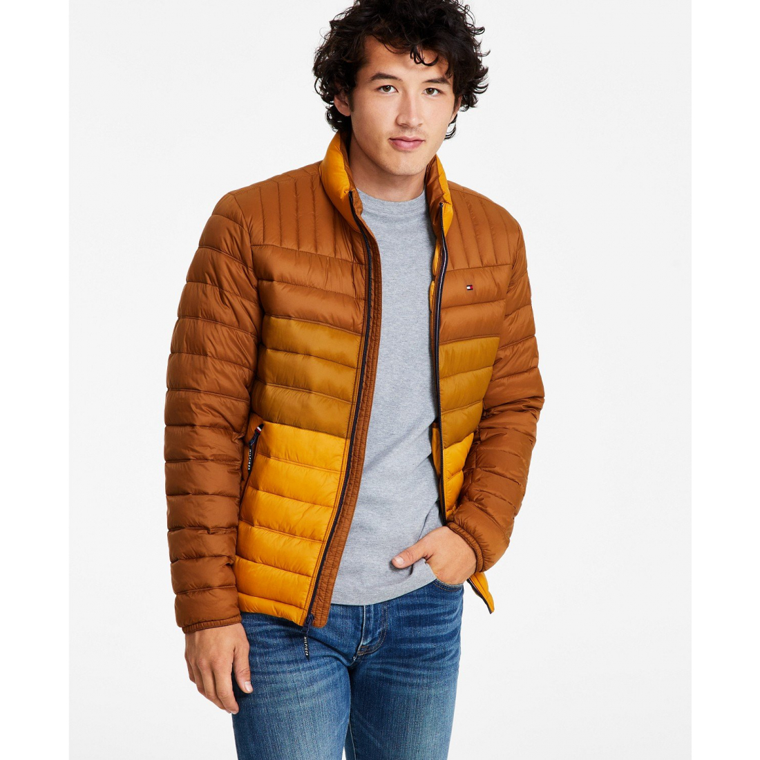 'Packable Quilted' Pufferjacke für Herren