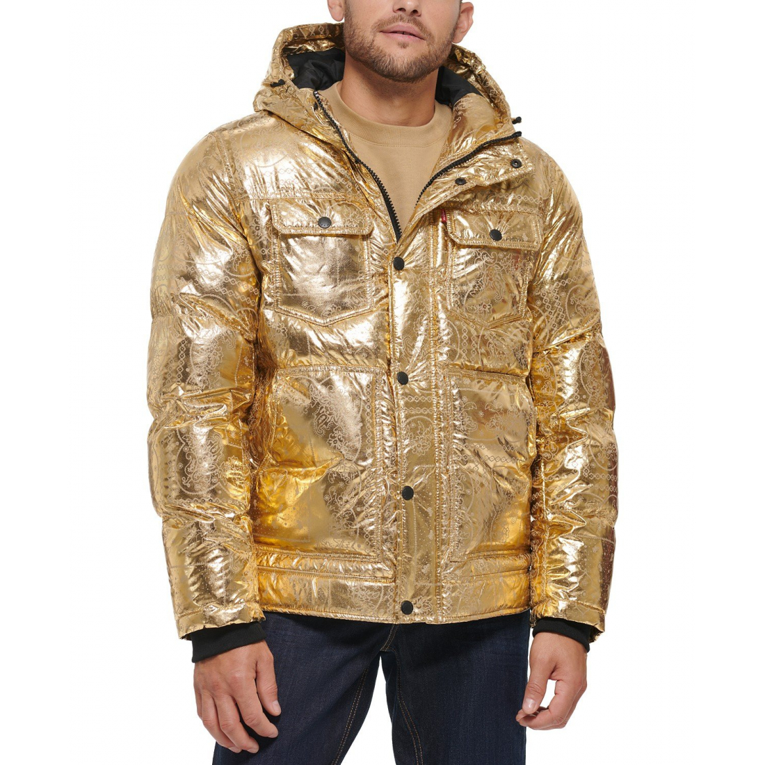 Veste matelassée 'New Fashion Quilted Hooded' pour Hommes