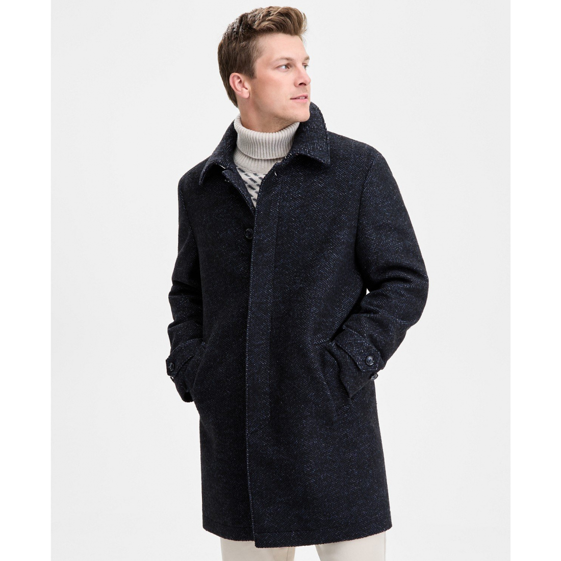 Manteau 'Men Classic Fit Melange' pour Hommes