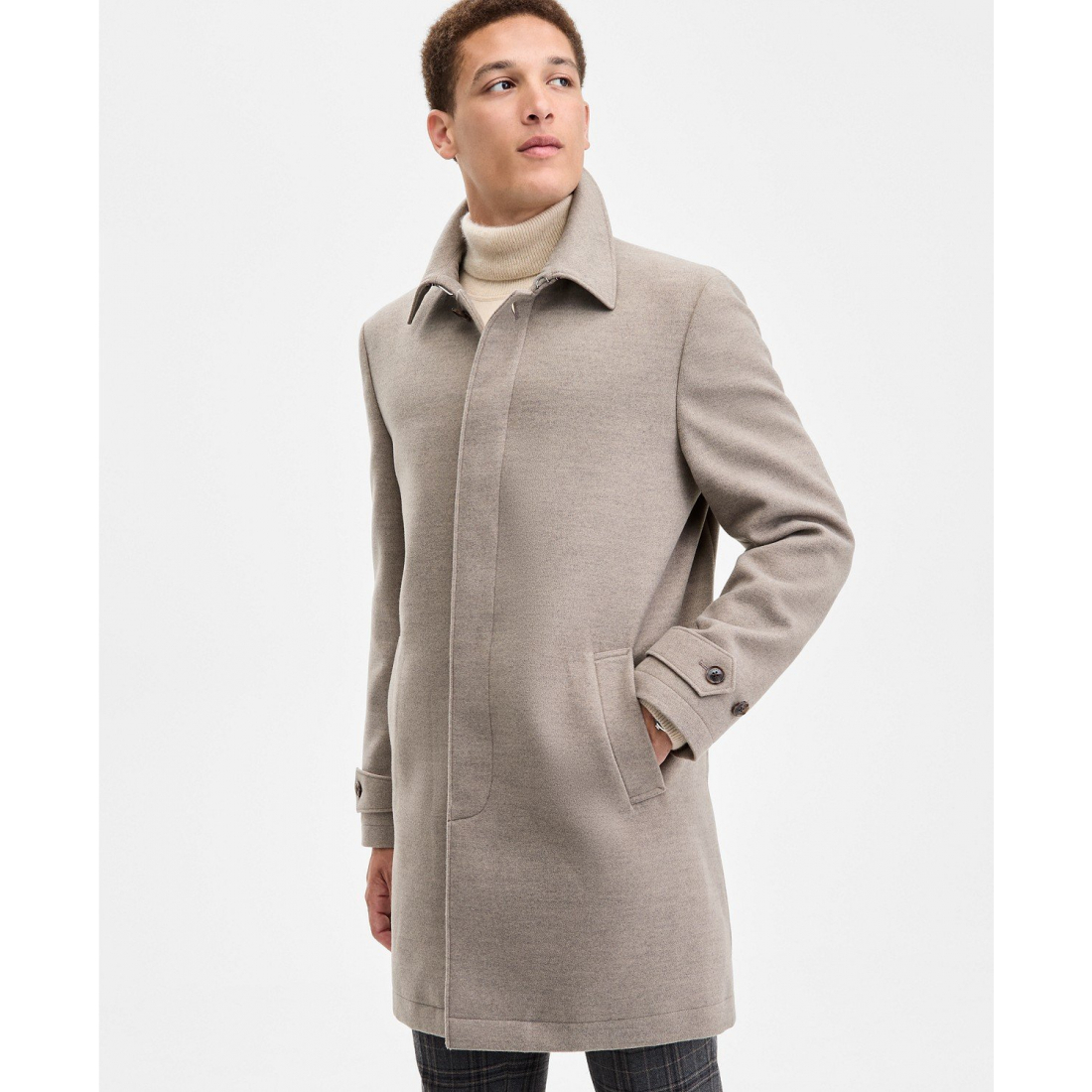 Manteau 'Men Classic Fit Melange' pour Hommes