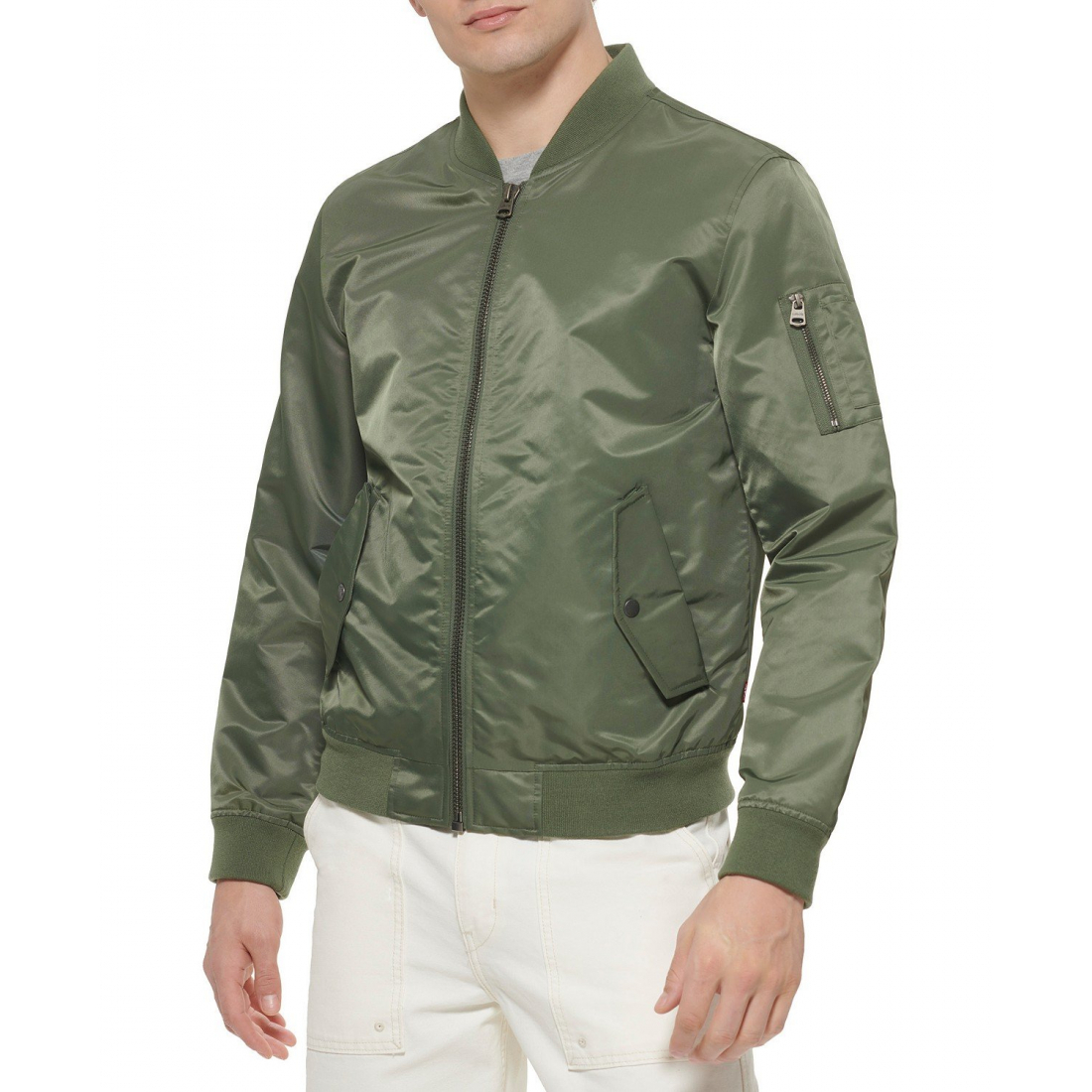 Blouson bomber 'Flight Full-Zip Satin' pour Hommes