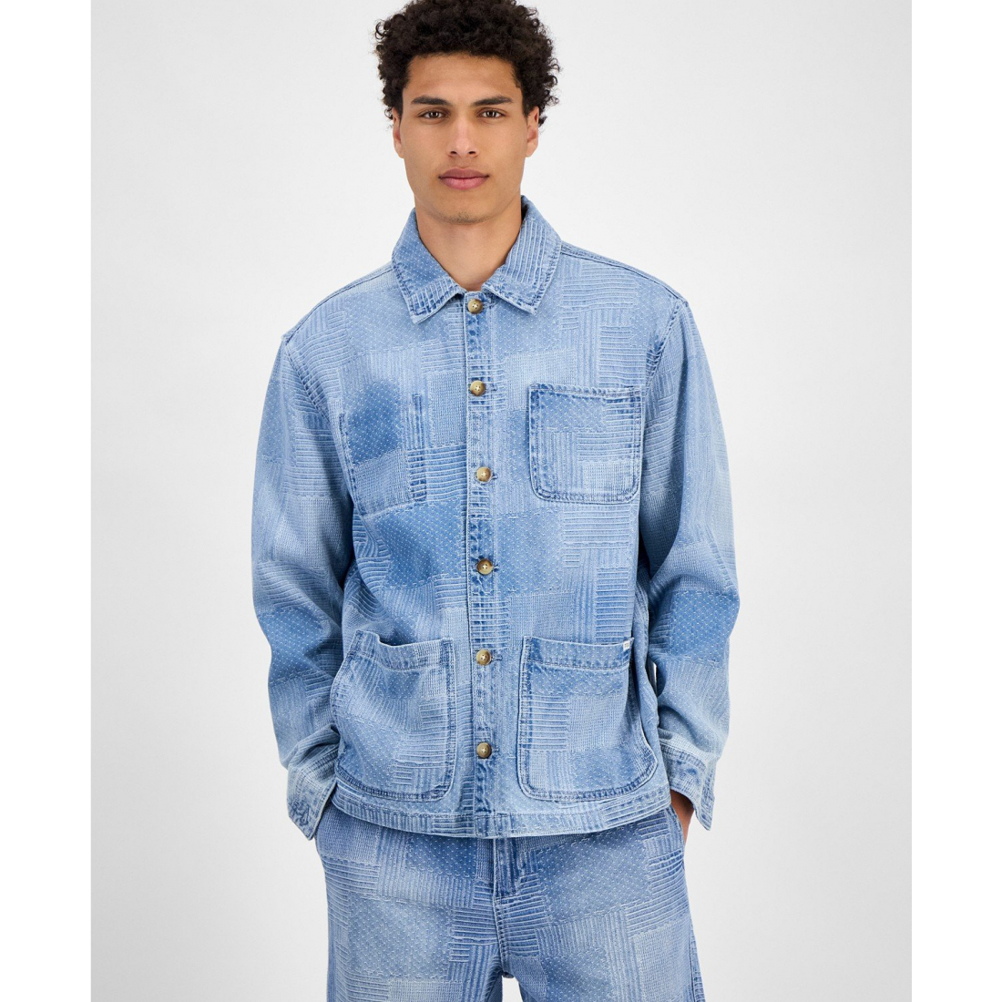 'ORION Relaxed-Fit Orion' Jeansjacke für Herren