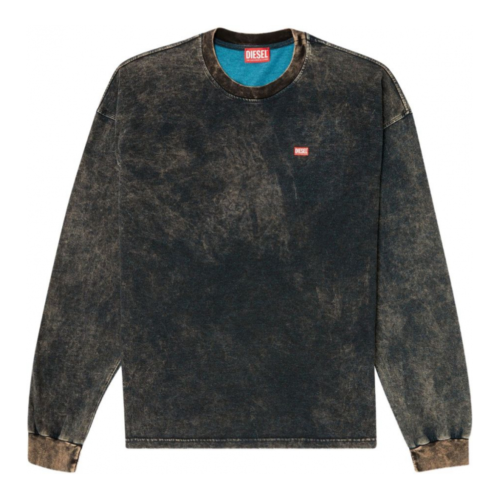 T-Shirt manches longues 'Acid-Wash' pour Hommes