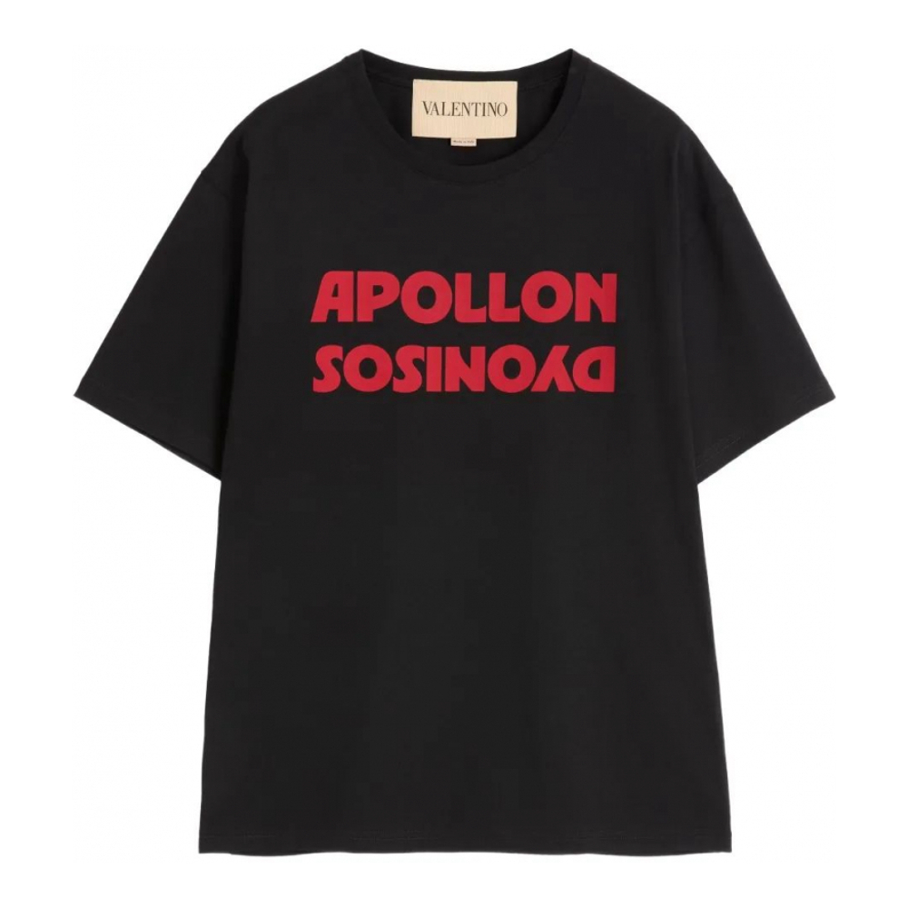 T-shirt 'Text-Print' pour Hommes