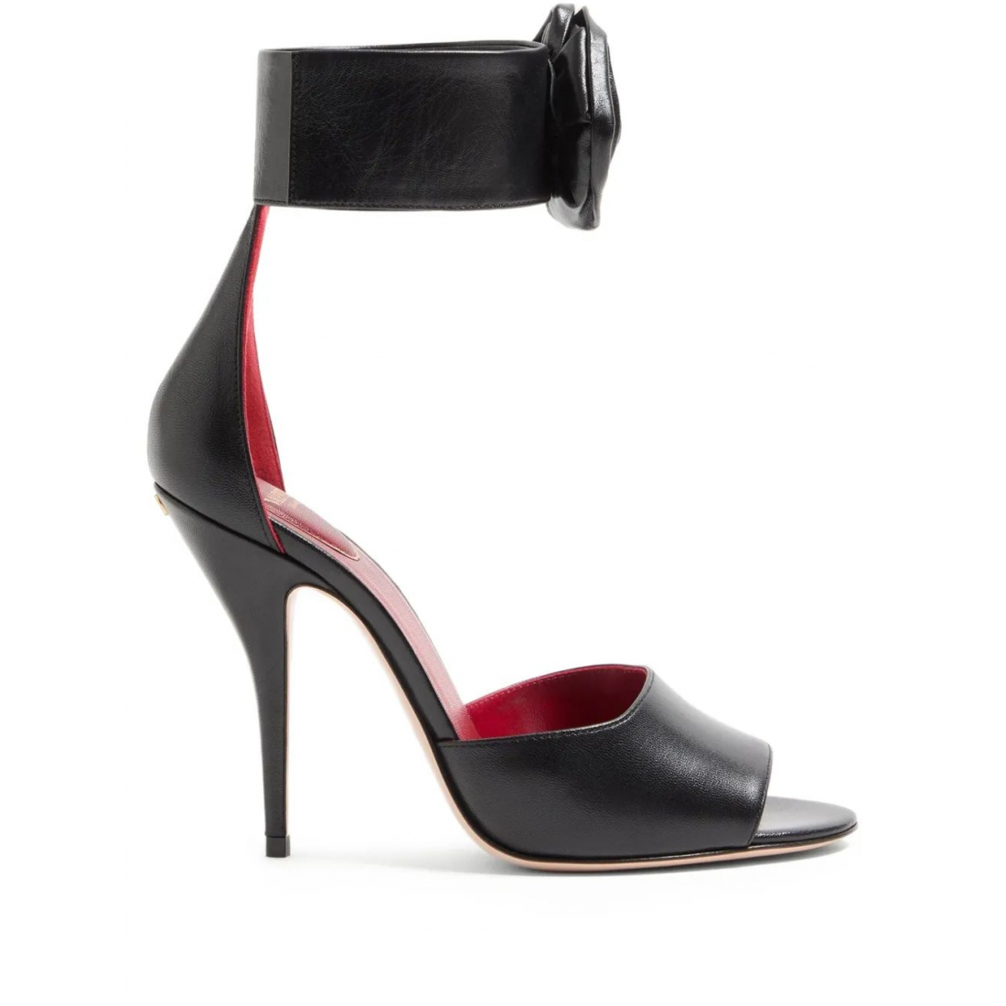 Sandales à talon 'Drip Rose Rose-Embellished' pour Femmes