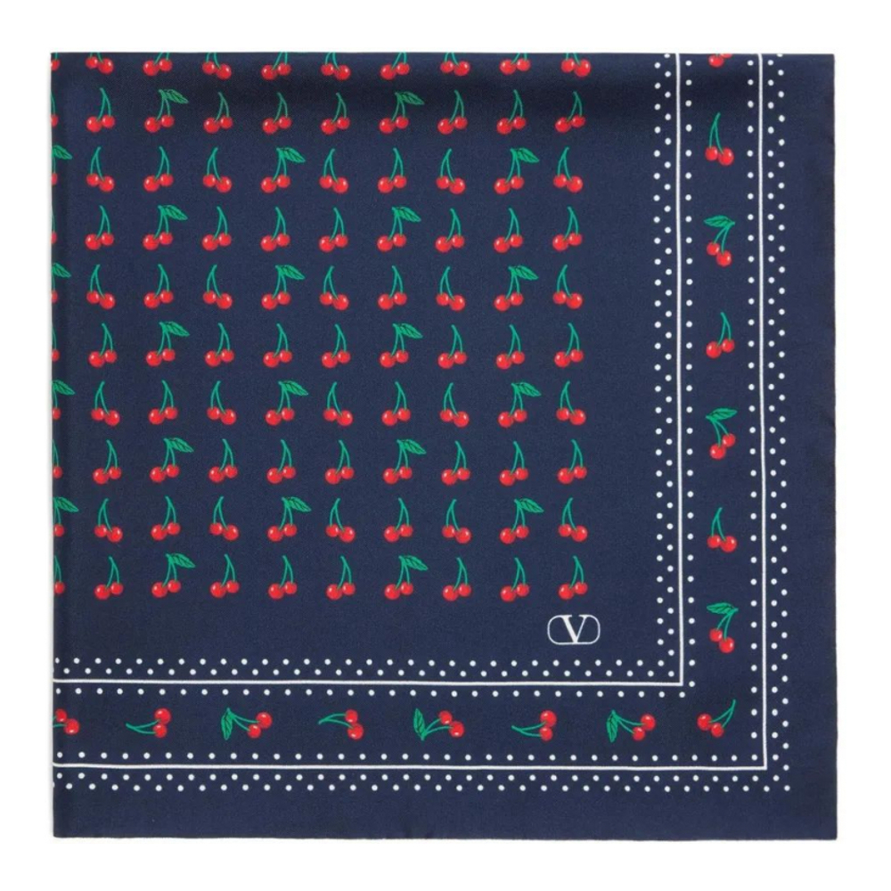 Foulard en soie 'Cherryfic' pour Femmes