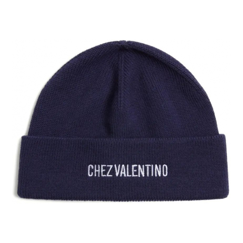 Bonnet 'Chez Ribbed-Knit' pour Hommes