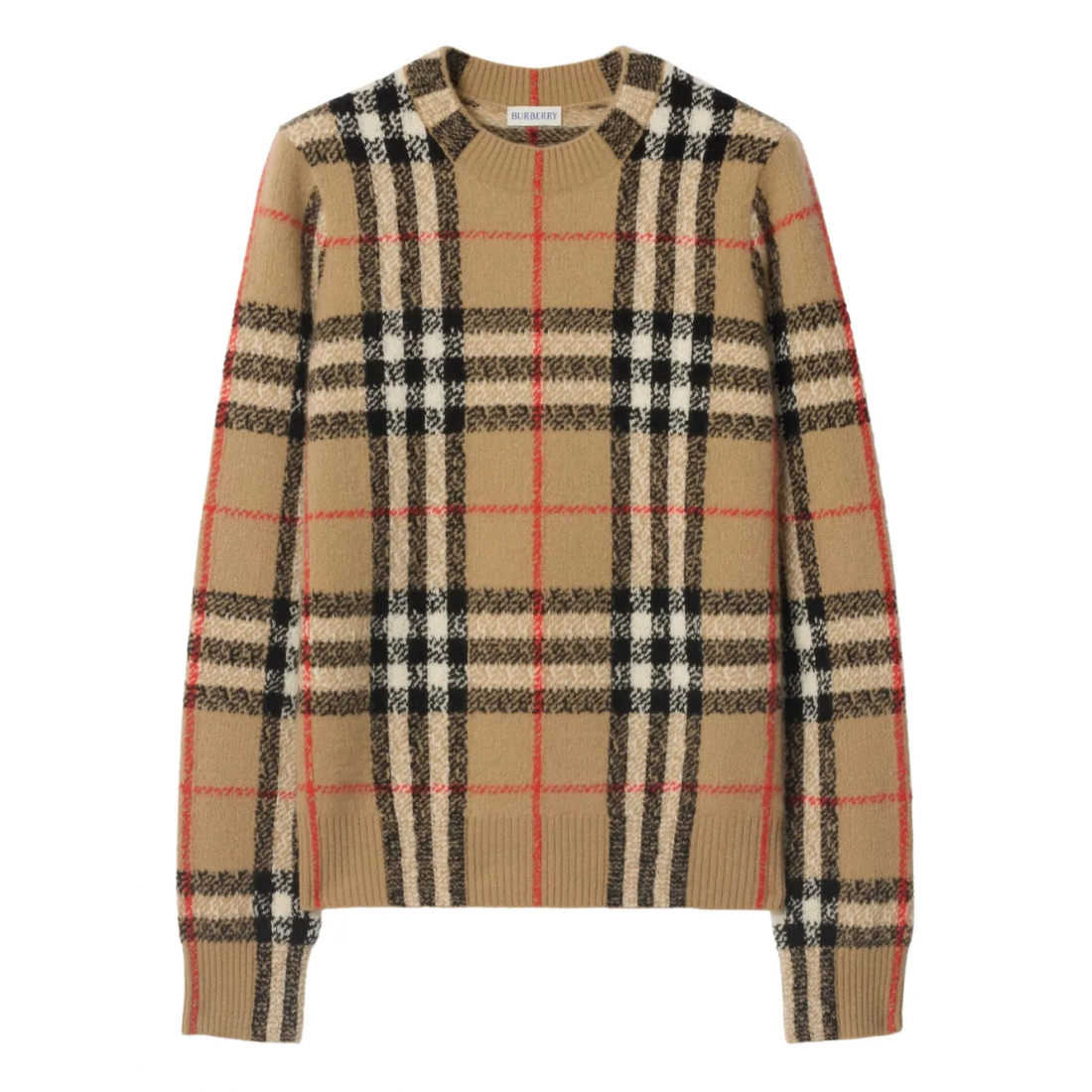 Pull 'Checked' pour Femmes