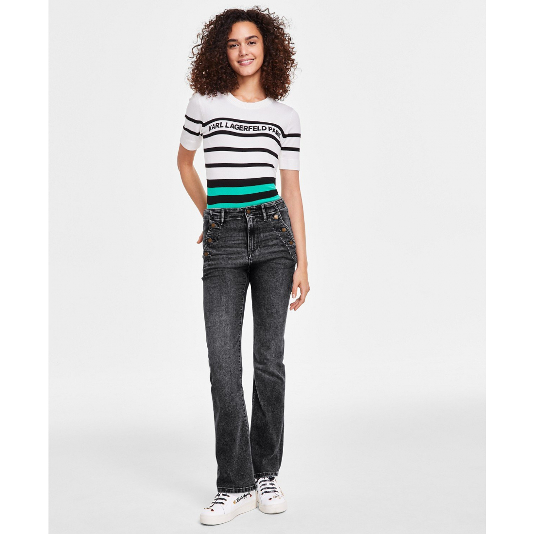 Jeans 'Sailor Flared-Leg' pour Femmes