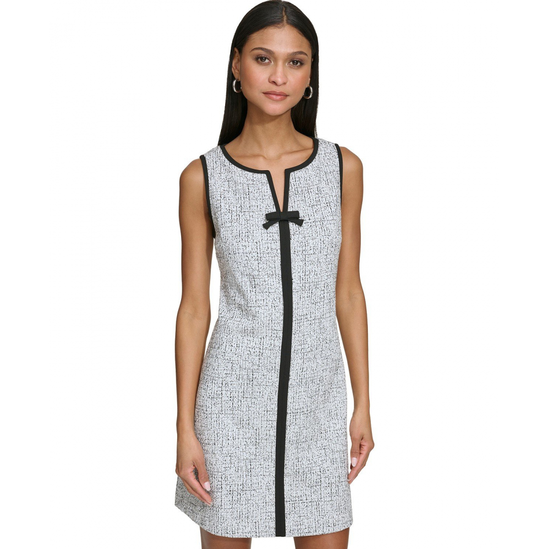 Robe mini 'Speckled Knit Jacquard' pour Femmes