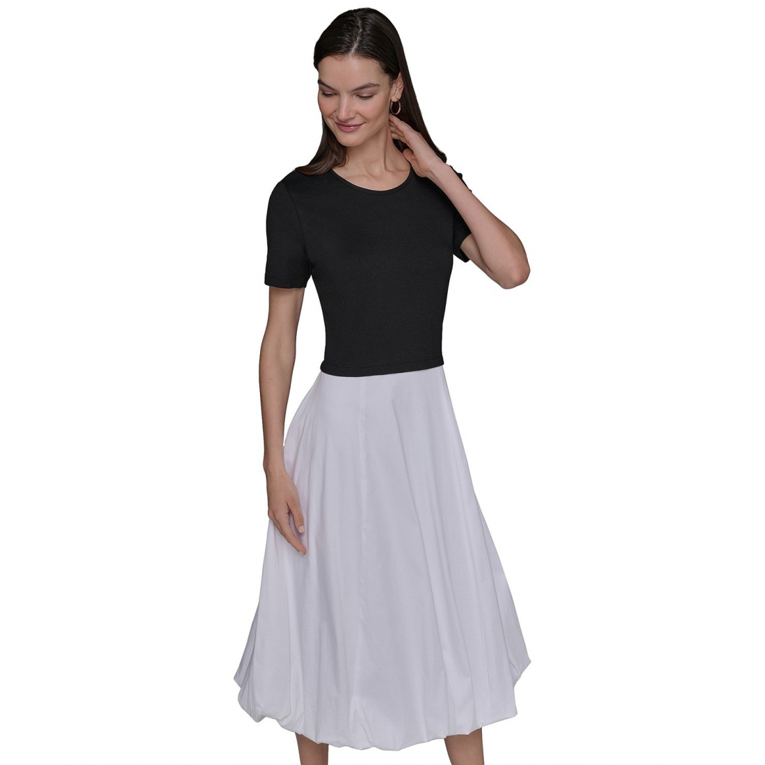 Robe Midi 'Bubble Skirt Midi Dress' pour Femmes