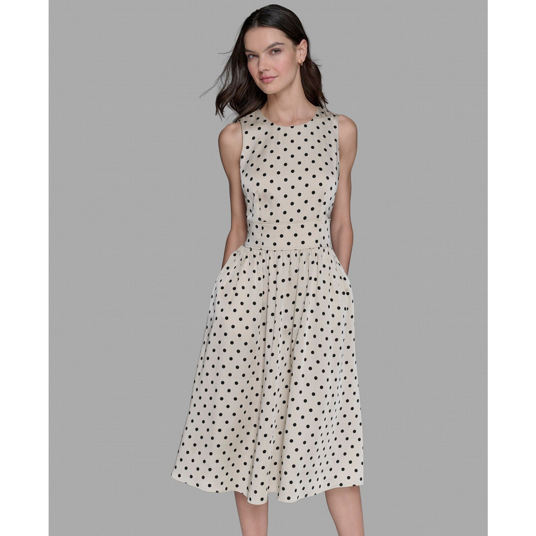 Women's 'Hammered' Midi Dress