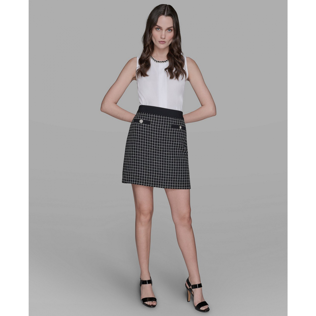 Jupe crayon 'Tweed' pour Femmes