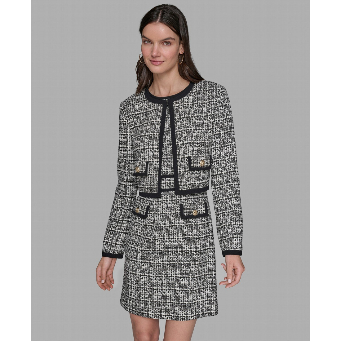 Veste 'Textured Jacquard' pour Femmes
