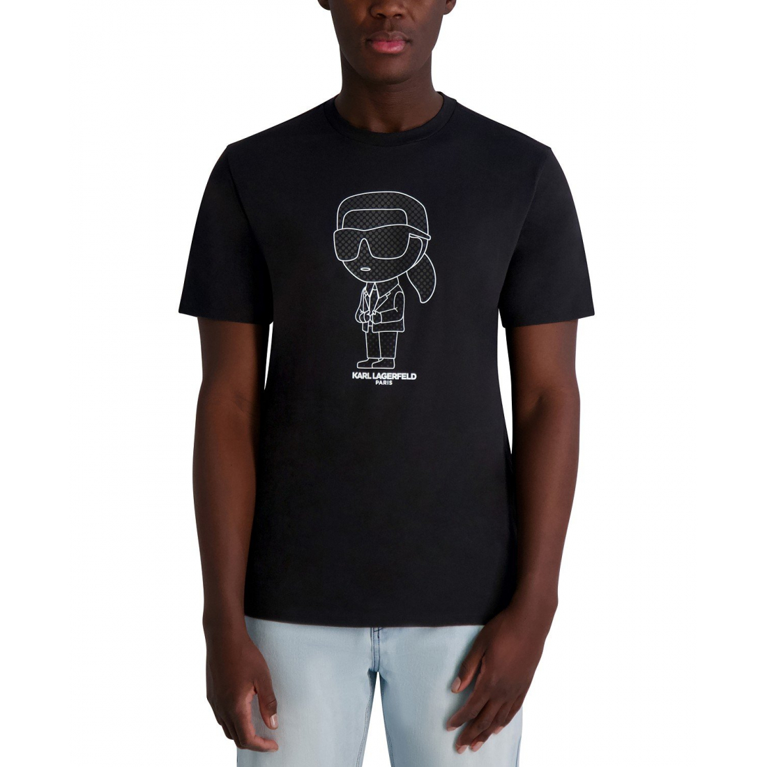 T-shirt 'Karl Caricature' pour Hommes