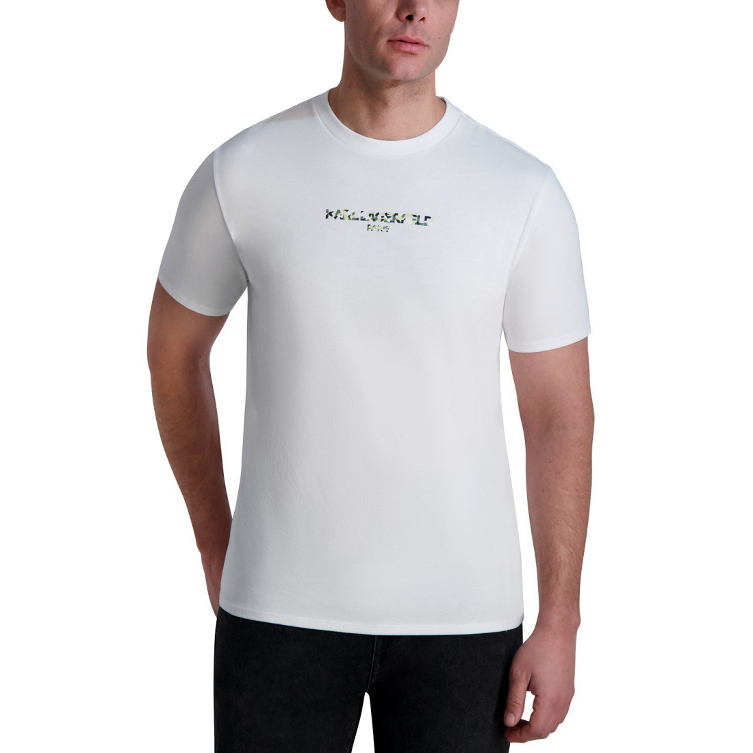 T-shirt 'Raised Camo Logo' pour Hommes