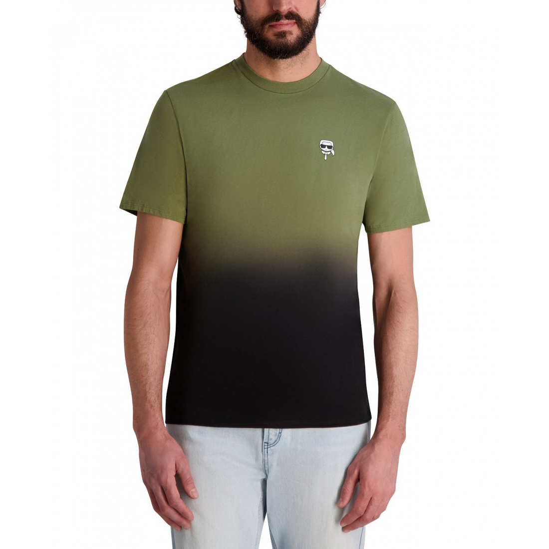 T-shirt 'Ombré Logo' pour Hommes