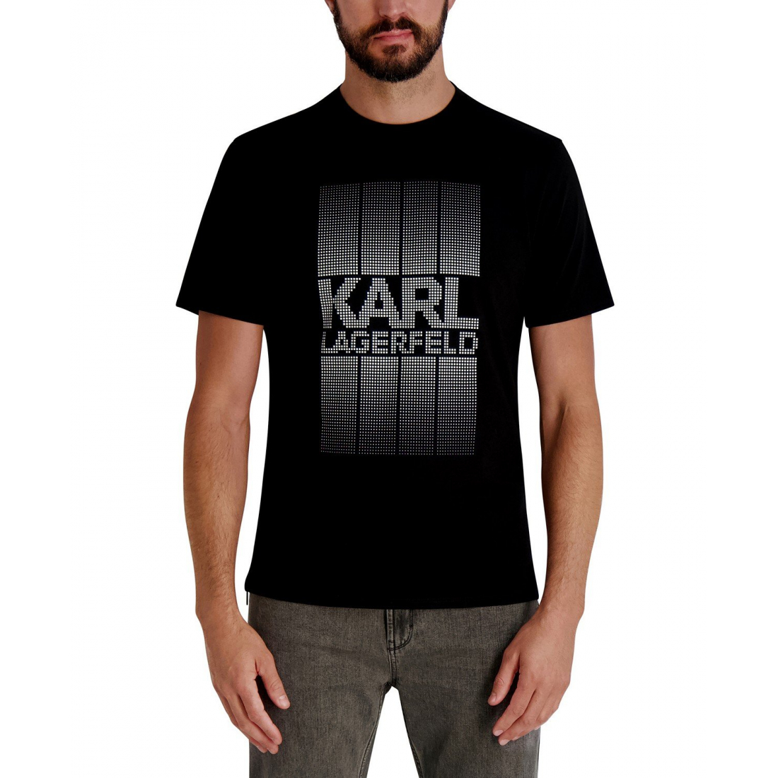 'Pixelated Graphic Detail' T-Shirt für Herren